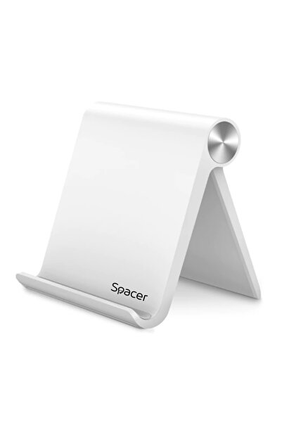 Spacer SUPORT telefon SPACER, pliabil, fixare pe birou, universal cu unghi aj...