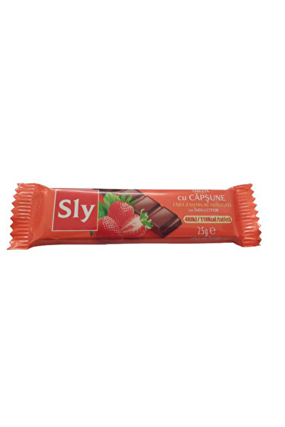 SLY NUTRITIA Tableta cu Lapte si Capsuni fara Zahar Sly Nutritia, 25 g