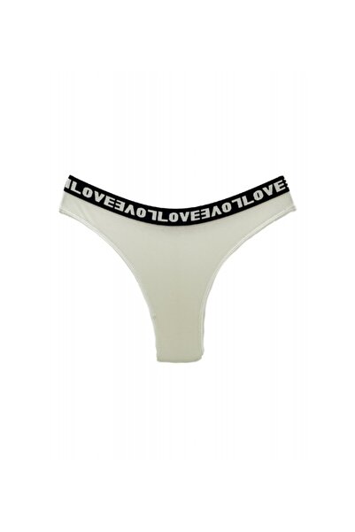 HUNEX UNDERWEAR Βραζιλίας Γυναικείο Βαμβακερό Εκρού 676EK, Μέγεθος XL
