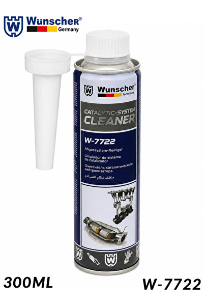 Wunscher منظف نظام التحويل الحفاز W-7722 سعة 300 مل، مادة مضافة متقدمة للوقود...