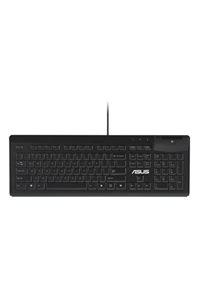 ASUS Πληκτρολόγιο με Αναγνώστη Έξυπνων Καρτών KU100, USB, Πλήκτρο Copilot (Μα...