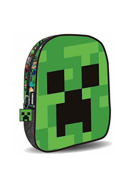 MINECRAFT Ghiozdan grădiniță, 30x26x10 cm, bretele ajustabile și întărite, ve...