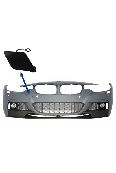 tuningset Capac cârlig de remorcare bară față, compatibil cu BMW Seria 3 F30 ...