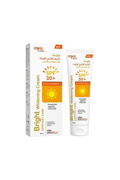 COVIX CARE Bright Whitening Cream SPF 30+ 50ml | Moisturizing Face Cream with...