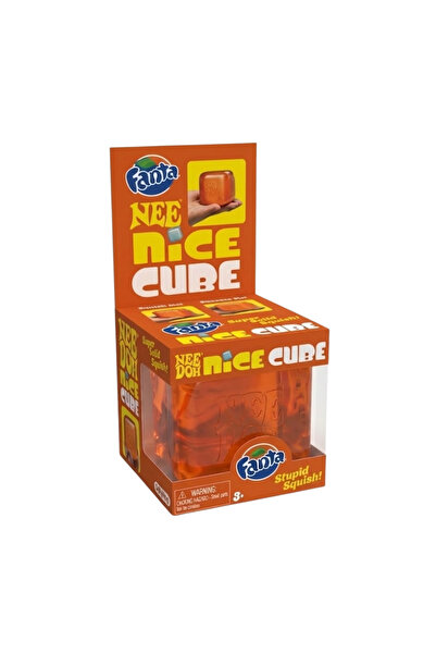 Schylling NeeDoh Nice Cube Suptid Squish - Fanta