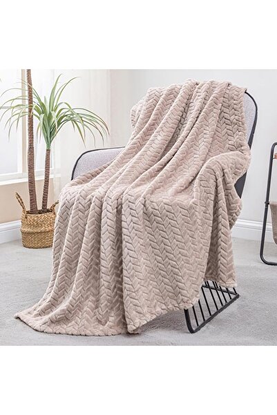 Exclusivo Mezcla Celadon Fleece Throw Blanket for Couch and Bed, 50x70 Inches...