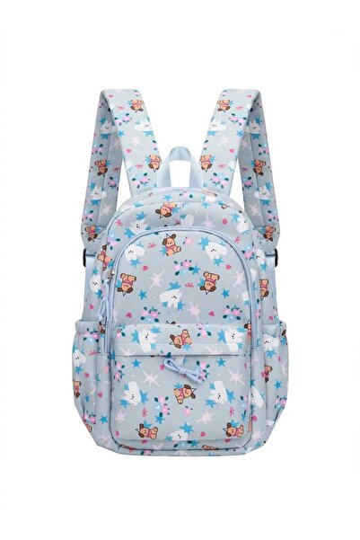 Generic Brand Rucsac Ghiozdan Școală Model Ursuleți și Stele cu Penar/Portfar...