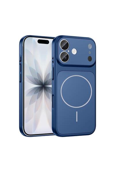 Zebana Apple iPhone 16 Plus Uyumlu Kılıf TitanMag Kılıf (iPhone 17 Pro Max Gö...