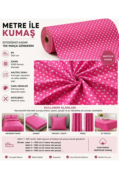 Erca Home Tekstil Ürünleri 240 cm En Metrelik Kumaş – Kaliteli, Şık ve Çok Am...
