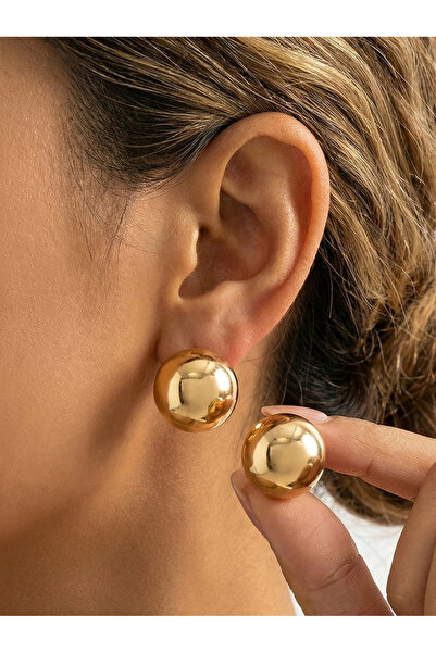 Take Two By Styli Chunky Hoop Earrings