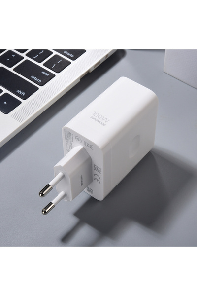 Choice1 EU Charger Only 100W EU UK SuperVOOC Power Wall Charging Adapter for ...