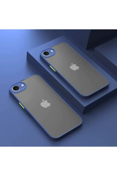Choice iPhone17e Blue Shockproof New Armor Bumper Phone Case for iPhone 17E 1...