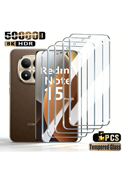 Choice12 Redmi note 15 Pro 5G 5PCS 5PCS HD Screen Protectors For Redmi Note 1...