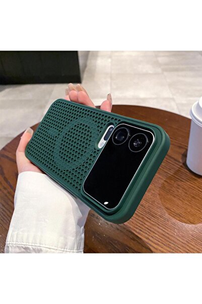 Choice31 Xiaomi 17 Green Honeycomb Mesh Heat Dissipation Magnetic Phone Case ...