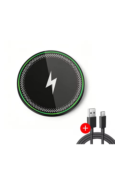 Choice Black with cable Upgraded slim wireless charger, For iPhone17-12series...