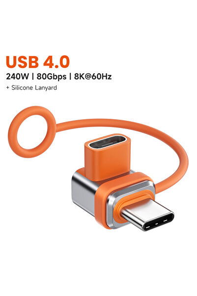 Choice1 toocki L-Shape Toocki 240W OTG Adapter USB4.0 8K@60Hz 80Gbps Converte...