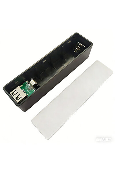 Choice1 black 1Pcs 1-4pcs DIY Portable Mobile Power Bank Case Product Require...