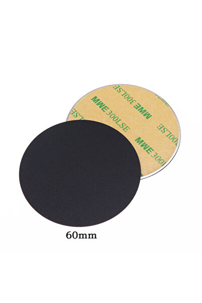 Choice1 60mm 5pcs Black Magnetic Metal Plate For Car Phone Holder Universal I...