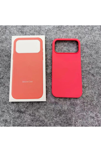 Choice1 iPhone17 Pro Max With Box Red Original Liquid Silicone for Magsafe Ca...