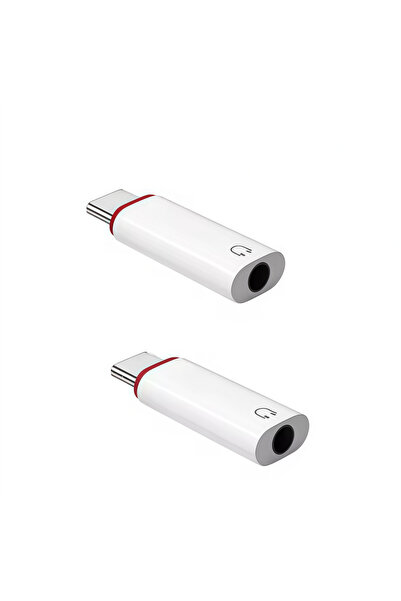 Choice1 whute 2pcs USB C to 3.5mm Headphone Jack Adapter, Audio to USB c Adap...