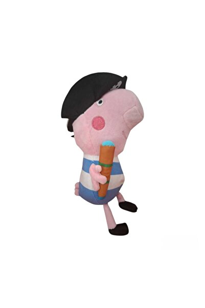 Virtual Trend ® Plush Toy, Peppa Pig - George the Pirate with Glasses and Hat...