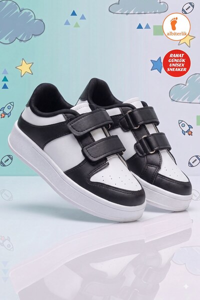 AlbiShoes أحذية رياضية للأطفال من الجنسين، نعل مريح مزدوج من الفيلكرو، أحذية ...