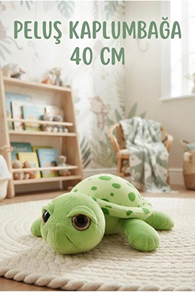 Tıfıl Toys Camgöz Turtle Plush 40 cm Cute and Comfortable Sleeping Pillow and...