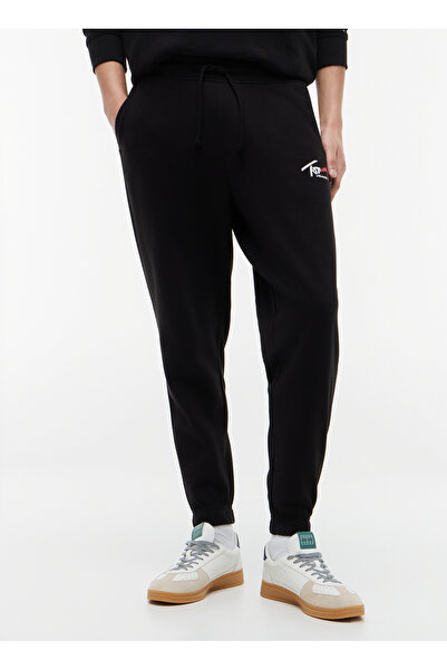 Tommy Jeans Siyah Erkek Regular Fit Logo Baskılı Sweatpant DM0DM23903BDS TJM ...