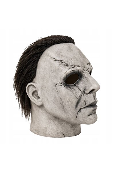 Korbi Mască de latex, recuzită pentru costum, bal de Halloween, Michael Myers