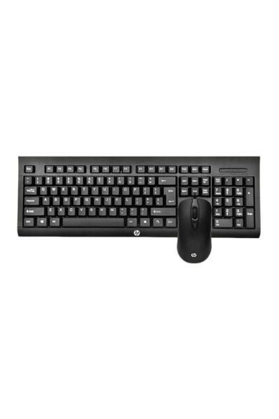 HP طقم ماوس ولوحة مفاتيح سلكية للألعاب بمنفذ USB باللون الأسود