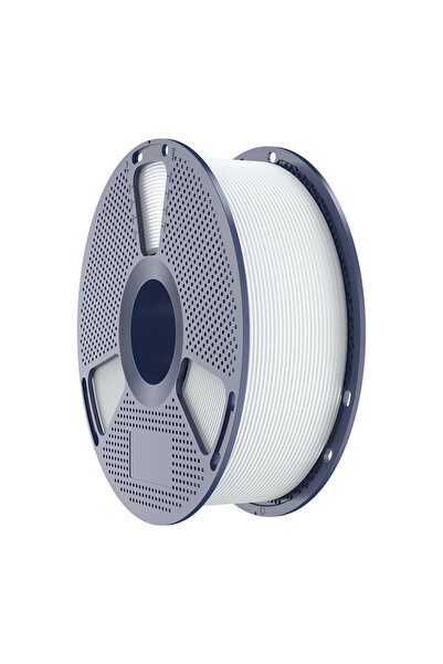 Sunlu Filament PLA+ 2.0 pentru imprimantă 3D, 1.75mm, 1kg, Alb ceramic