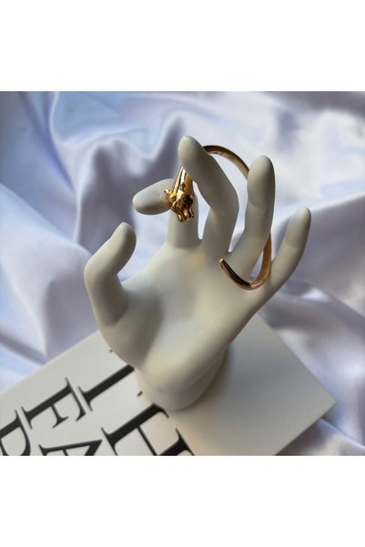 Didoria Accessory سوار نسائي من الفولاذ باللون الذهبي - إيلودي