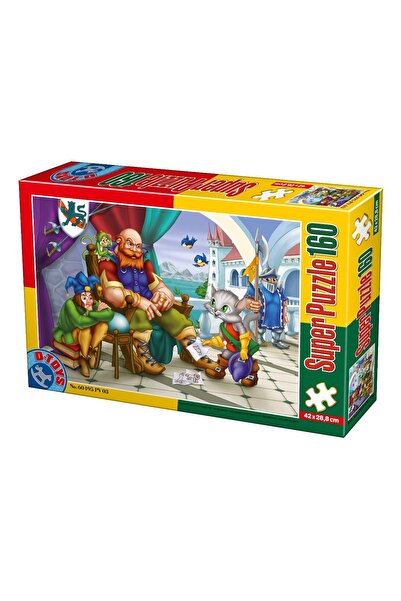 D-Toys Пъзел Котаракът в чизми, 160 части