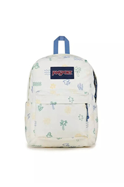 Jansport 【موسم المدارس】حقيبة مدرسية كلاسيكية ملونة، مزودة بحجرة للكمبيوتر، لا...