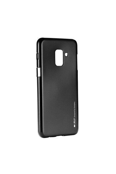 Mercury i-Jelly Θήκη Σιλικόνης Στενής Εφαρμογής Μαύρη (Samsung Galaxy A8 Plus...