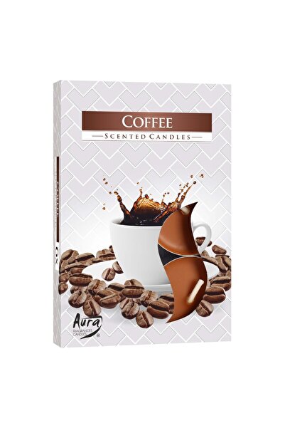 LCA Set 3 x 6 Lumanari Pastila, 4 Ore, Cafea