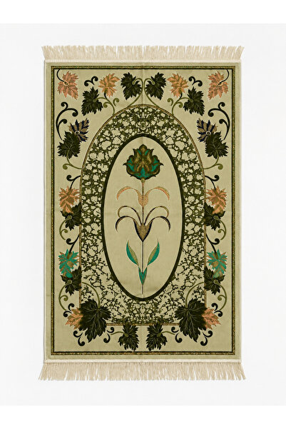 Genova Home Premium Turkish Prayer Mat, Soft & Comfortable Rug, High Quality,...