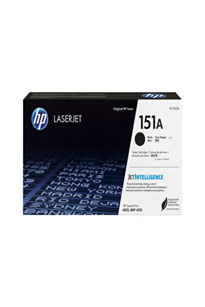 HP Original 151A Black LaserJet Toner Cartridge W1510A