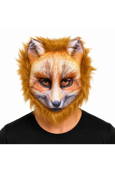 Marsilyan Brown-Haired Fox Eva Mask Bdrhm4-Strmn4