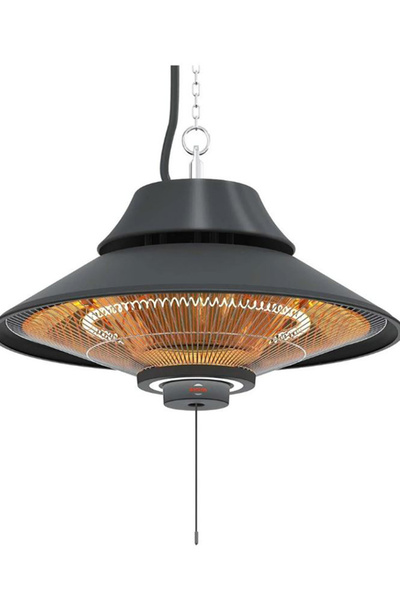 HARLEM Mirkraft Ledli 2000 W Elektrikli Infrared Tavan Isıtıcısı Antrasit Ren...