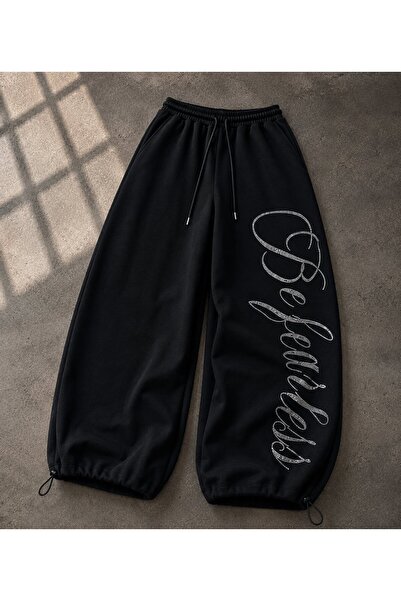 Gofeel Baddie Detaylı Baggy Unisex Eşofman Altı