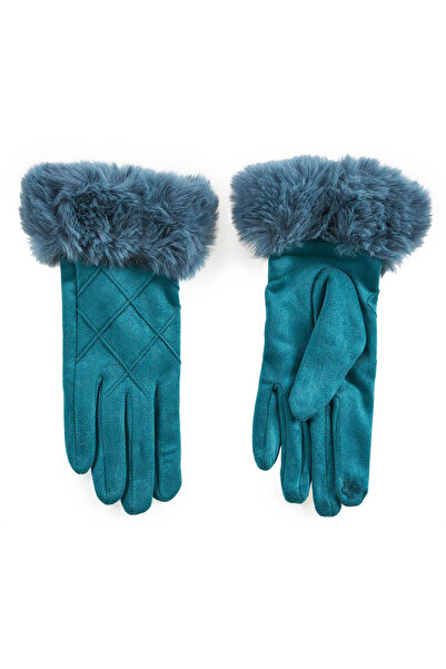 VERDE Γάντια Γυναικεία Ύφασμα Πολυεστέρα one size 02-0664-GREEN