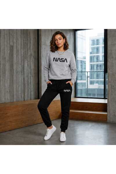 CLOTHES33 Zero Collar Sweat Suit 2-Piece Combination Winter Shardoon Nasa Pri...