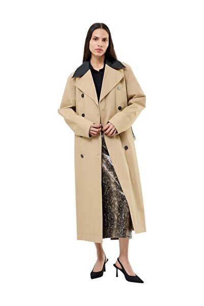 French Connection Women Dasha Twill Trench Coat