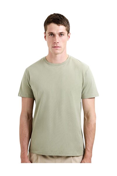 French Connection Men Short Sleeve Basic T-Shirt