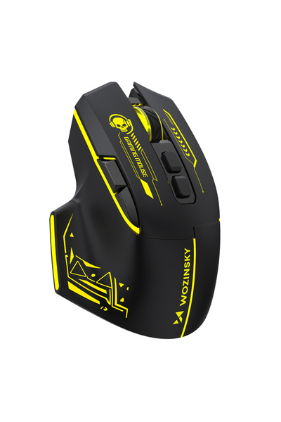 WOZINSKY WMGB-1181 Ασύρματο ποντίκι gaming, Bluetooth/2.4GHz, 3200 DPI, 7 κου...