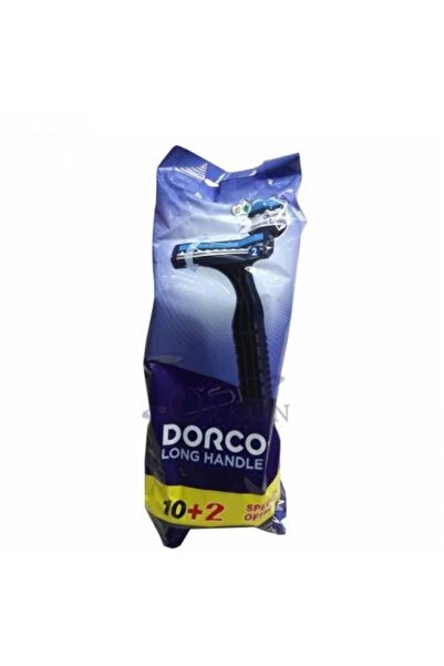 Dorco شفرات حلاقة رجالية مع مقبض، 10 قطع + 2 مجانية - عبوة واحدة
