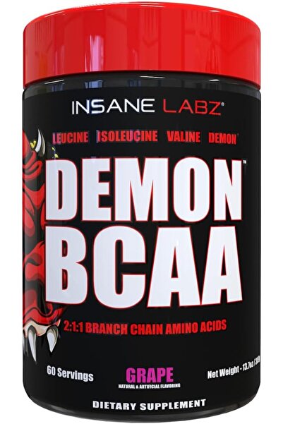 insane labz Demon Bcaa Powder 2:1:1 60 Servings - Grape