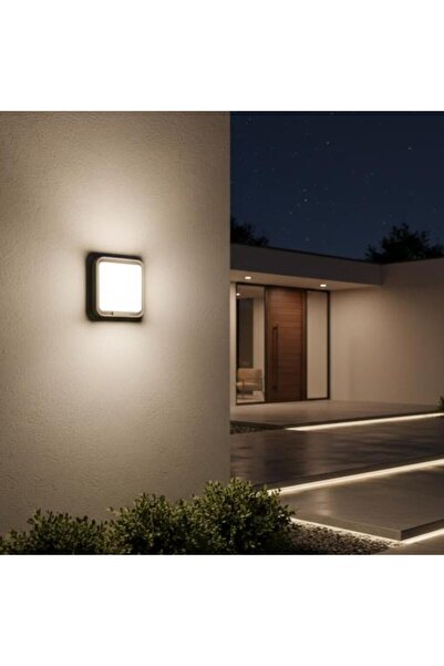 SIMON Square Framed Outdoor Wall Lighting – – Led – Color Changeable – Ip65 –...