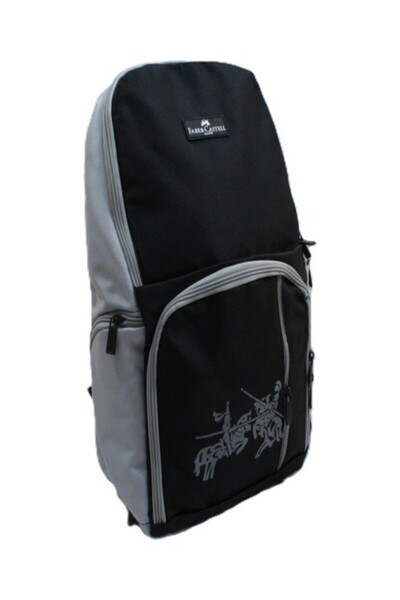 inci çelik aksesuar Backpack 2 Compartments Grey/Black